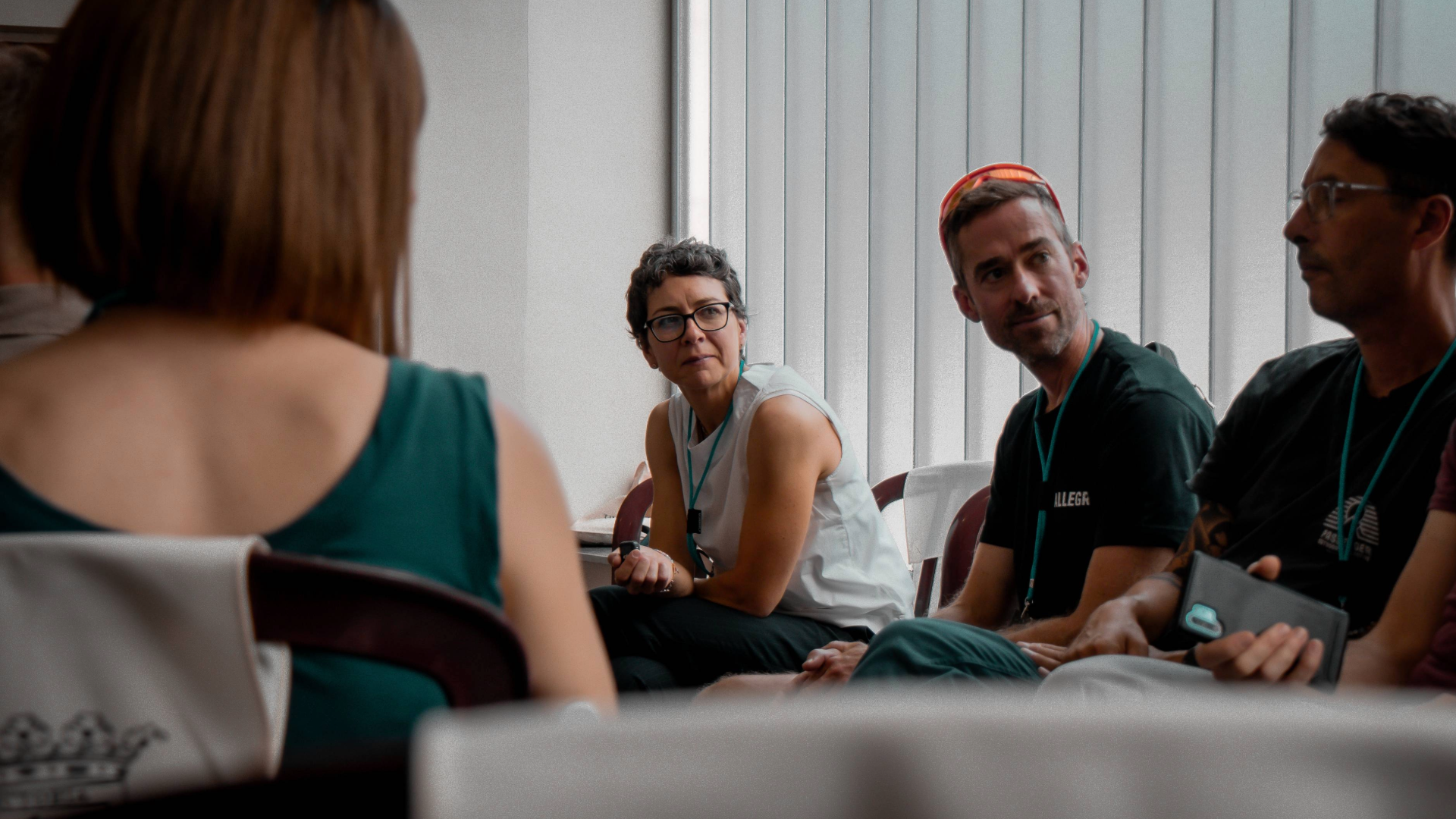Vanesa und Sam am IMBA Summit